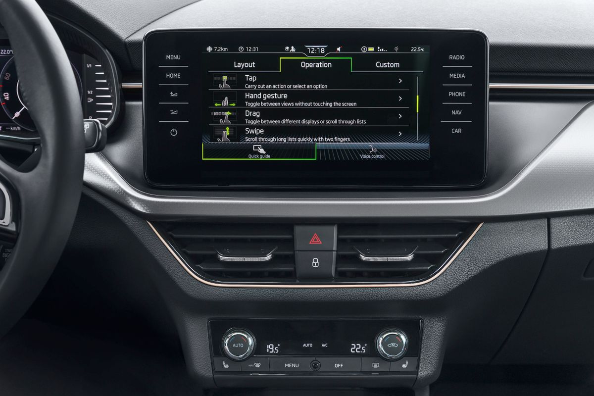 Skoda Kamiq 2019. Multimedia. SUV 5-doors, 1 generation