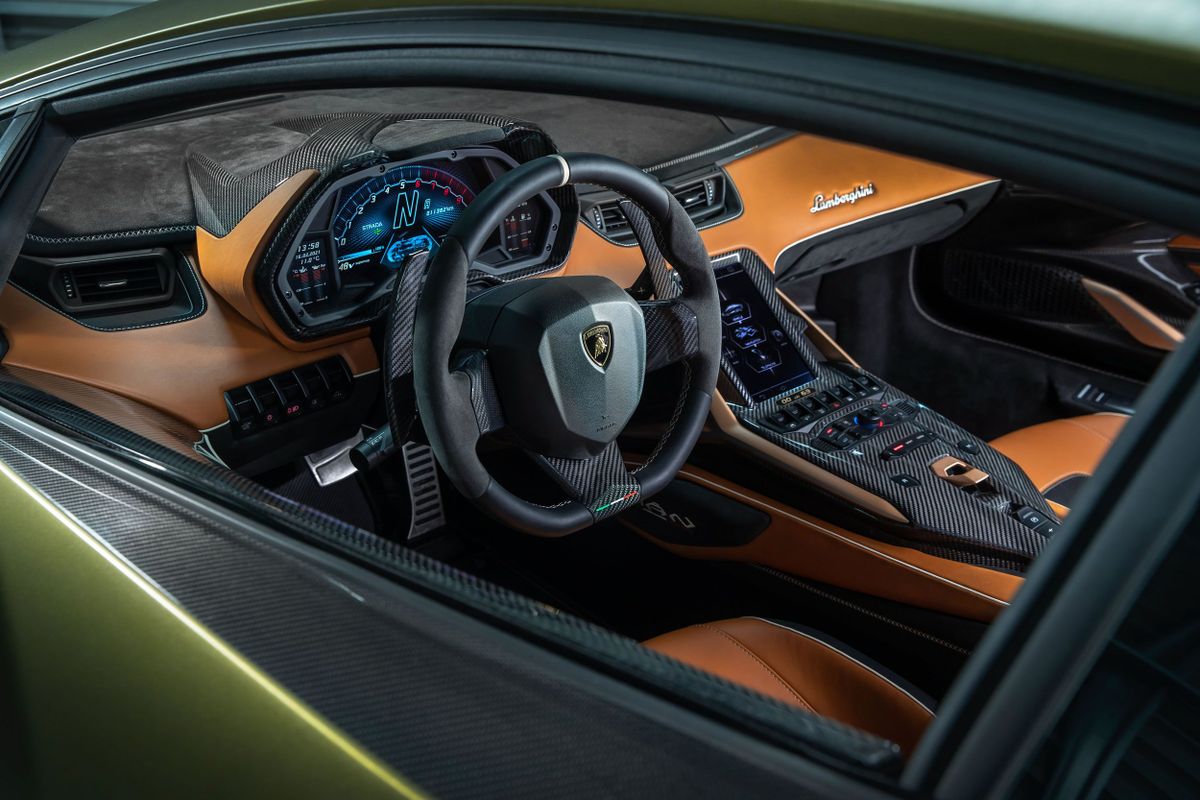 Lamborghini Sian FKP 37 2019. Front seats. Coupe, 1 generation