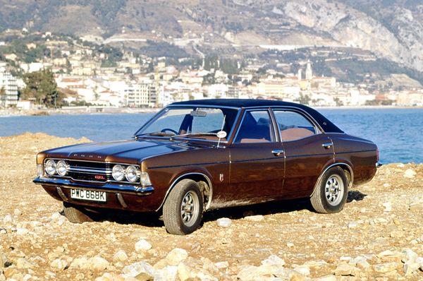 Ford Cortina 1970. Carrosserie, extérieur. Berline, 3 génération