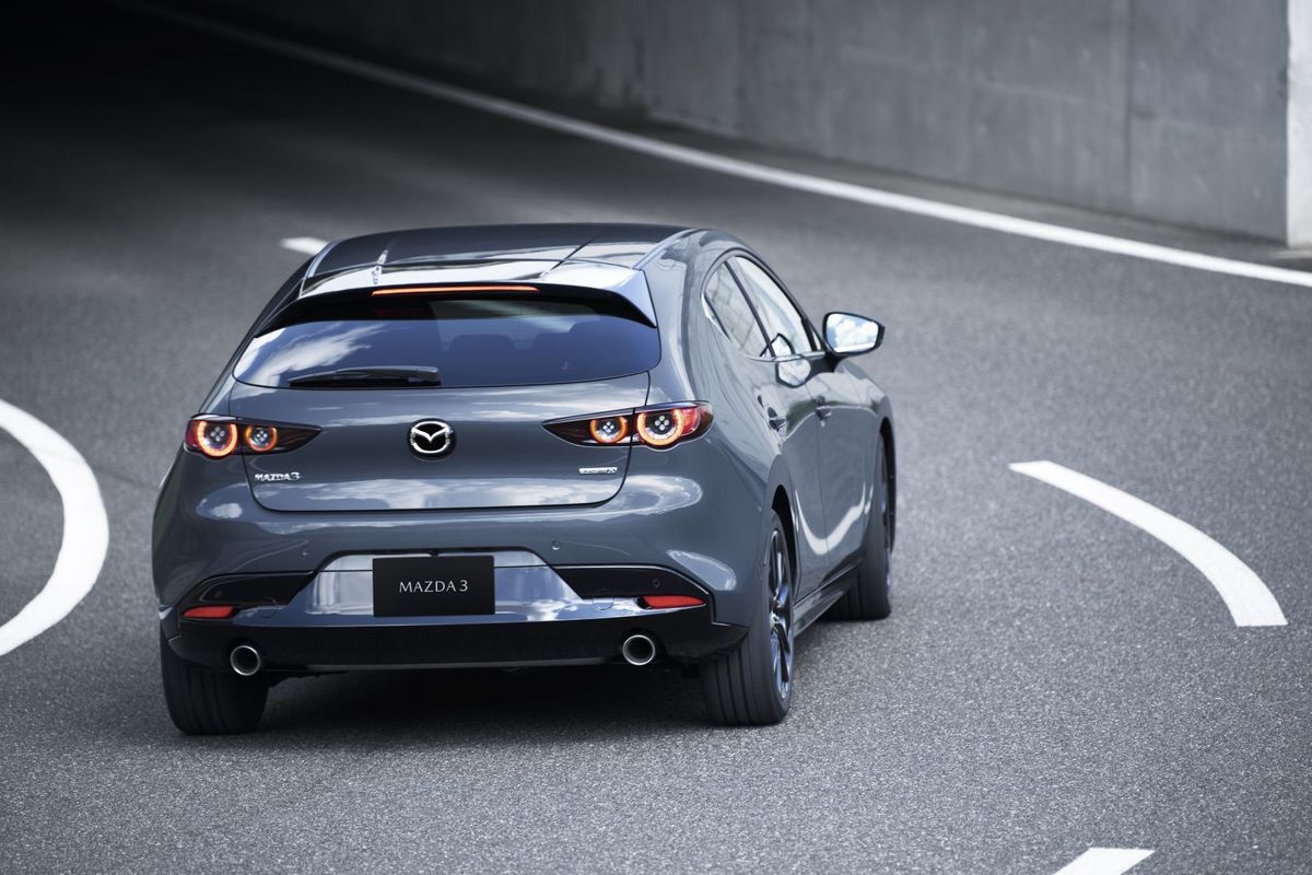 Mazda 3 Hatchback. 4 generation. Released since 2018