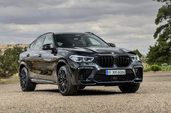 بي إم دبليو X6 M 2019. الهيكل، المظهر الخارجي. SUV ٥ أبواب, 3 الجيل