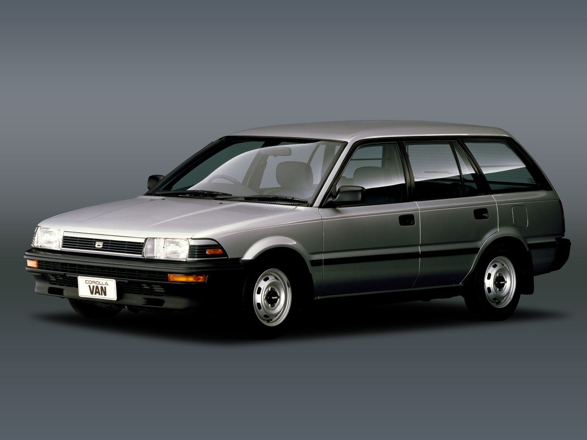 Toyota Corolla 1987. Carrosserie, extérieur. Break 5-portes, 6 génération