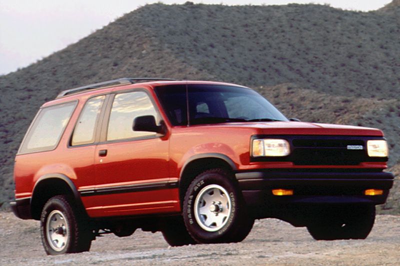 Mazda Navajo 1990. Carrosserie, extérieur. VUS 3-portes, 1 génération