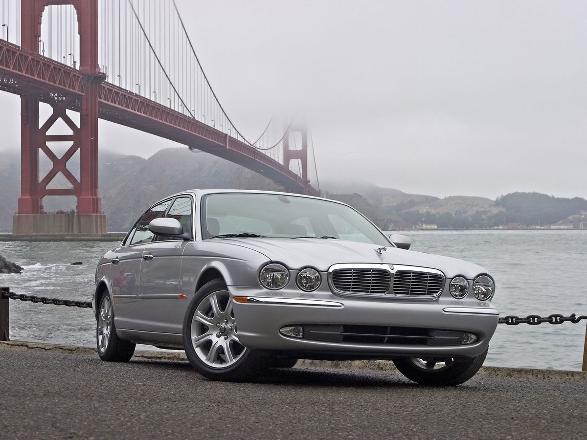 Jaguar XJR 2003. Carrosserie, extérieur. Berline longue, 3 génération