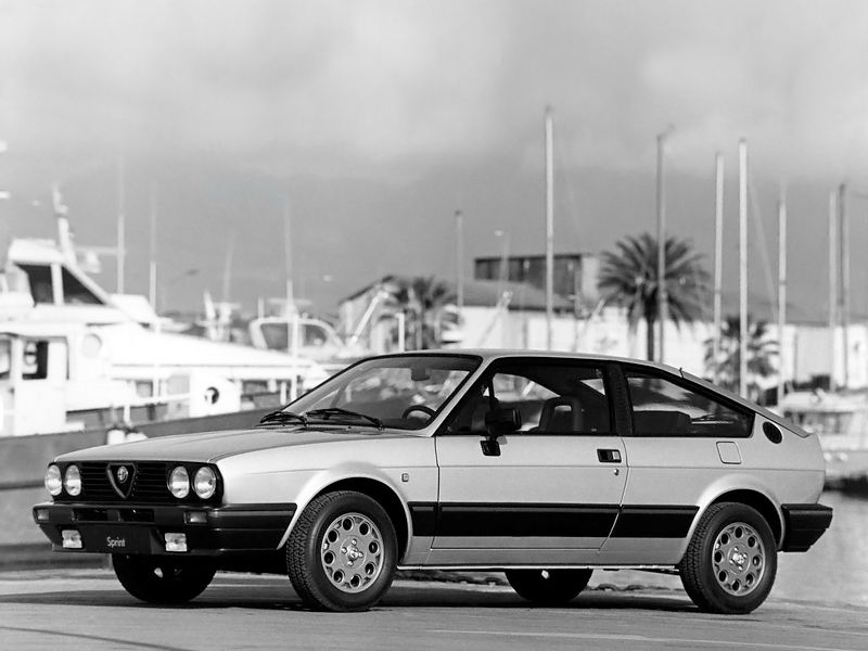 Alfa Romeo Sprint 1983. Carrosserie, extérieur. Mini 3-portes, 1 génération