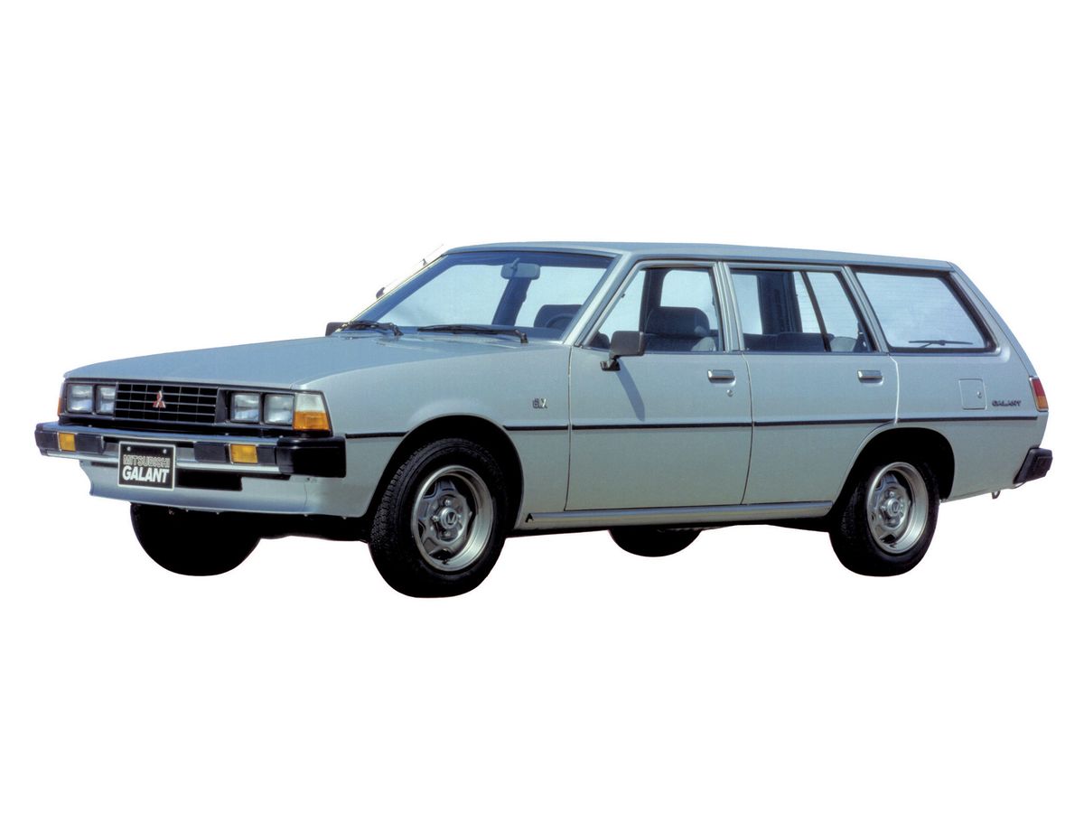 Mitsubishi Galant 1976. Bodywork, Exterior. Estate 5-door, 3 generation