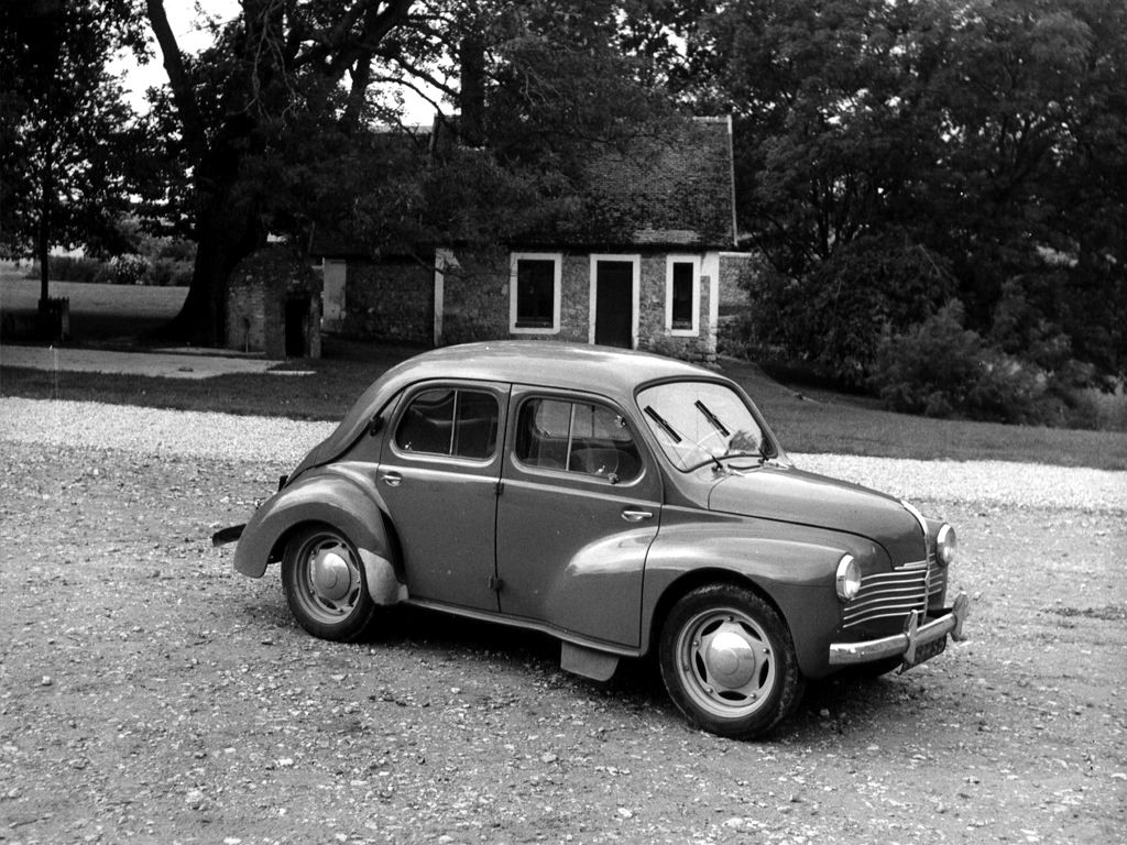 רנו 4CV 1947. מרכב, צורה. סדאן, 1 דור