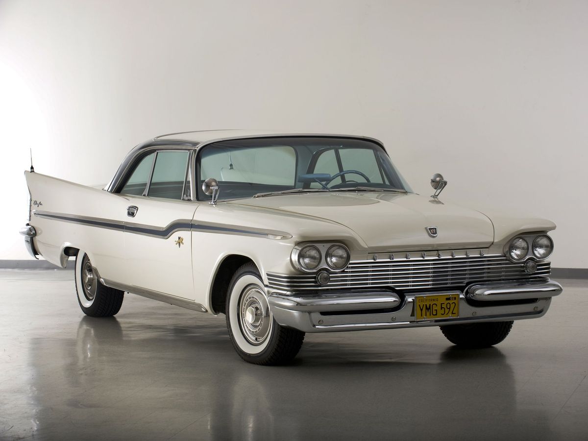 Chrysler Windsor 1959. Carrosserie, extérieur. Coupé sans montants, 7 génération