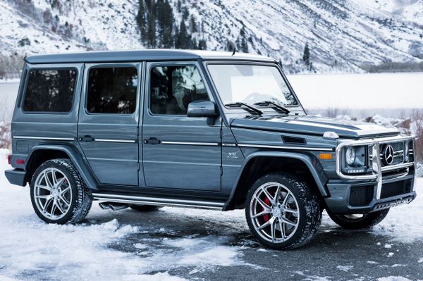 Мерседес G-Class AMG 2015. Кузов, экстерьер. Внедорожник 5 дв., 1 поколение, рестайлинг 3