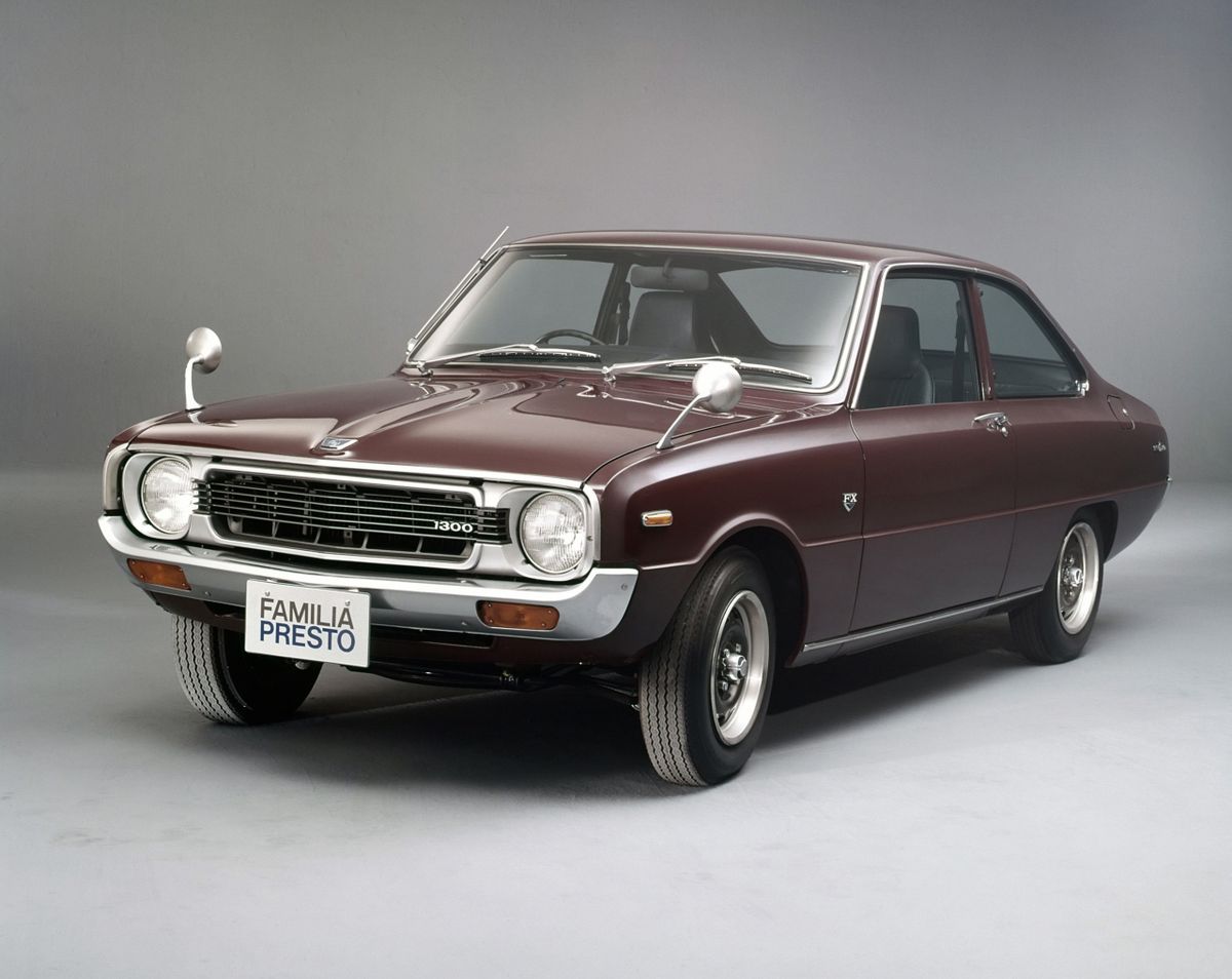 Mazda Familia 1973. Bodywork, Exterior. Coupe, 3 generation
