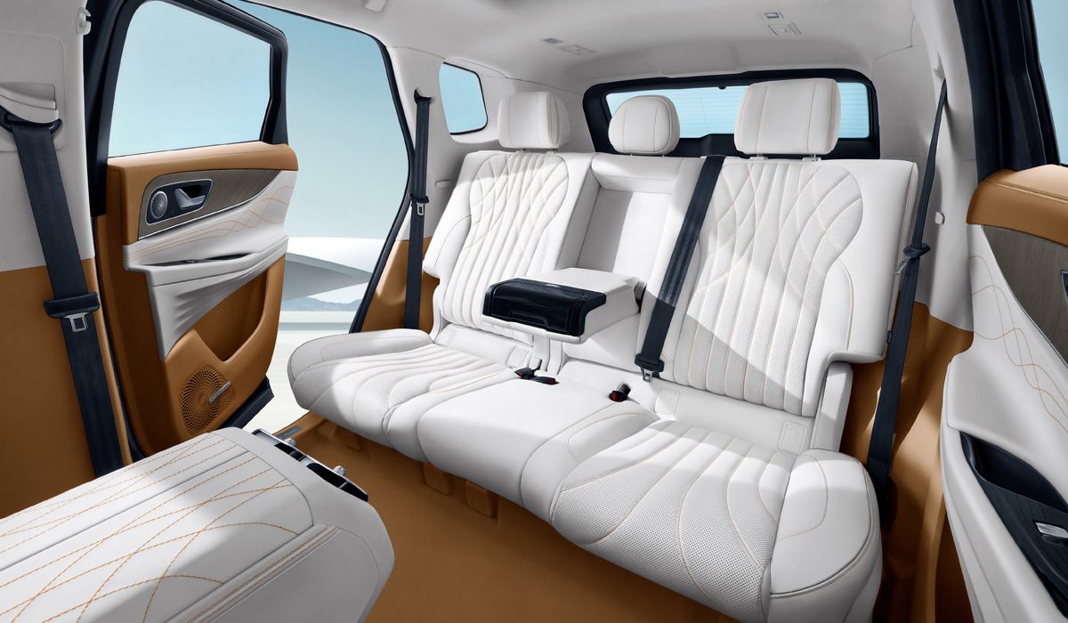 Chery Tiggo 9 2023. Rear seats. SUV 5-doors, 1 generation