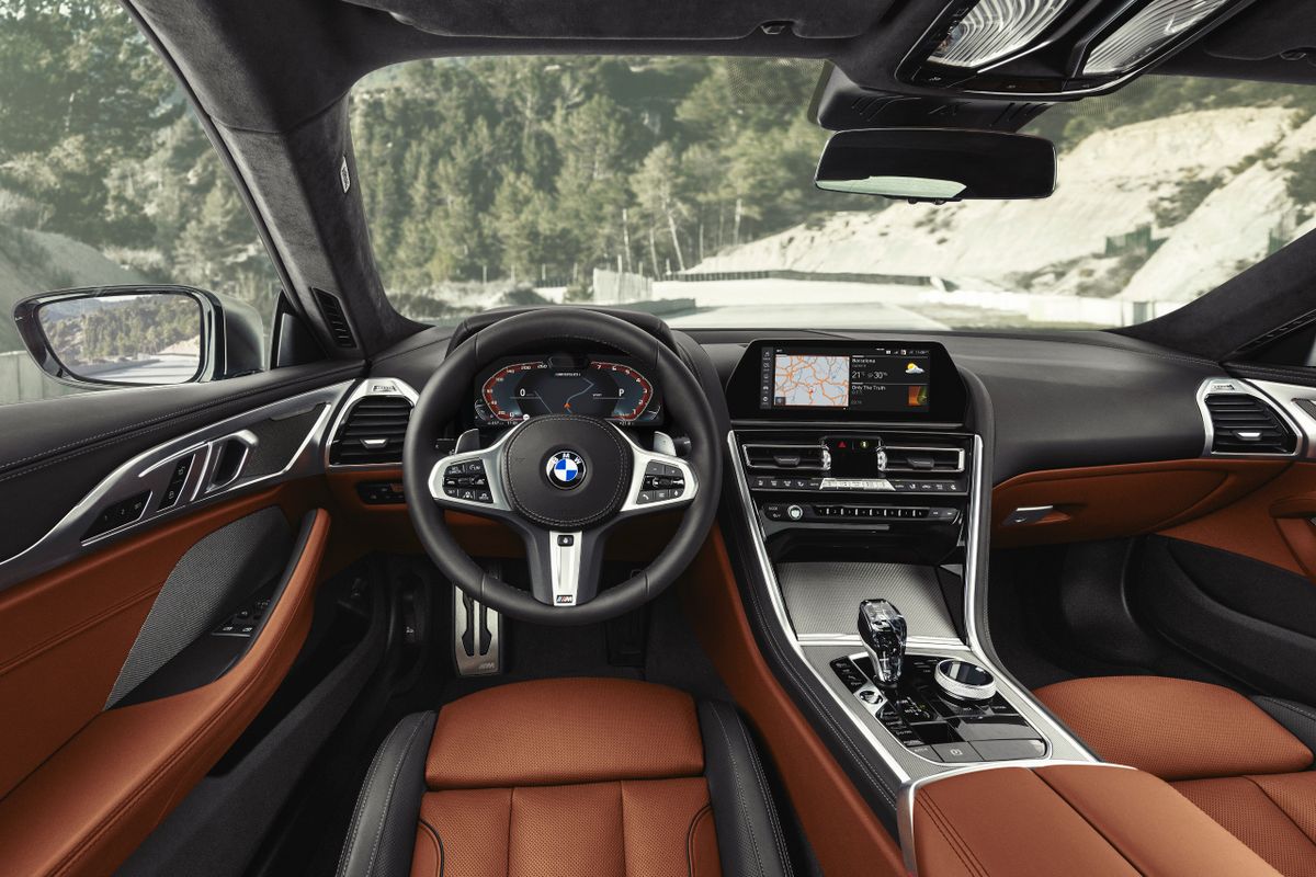 BMW 8 series 2018. Front seats. Coupe, 2 generation