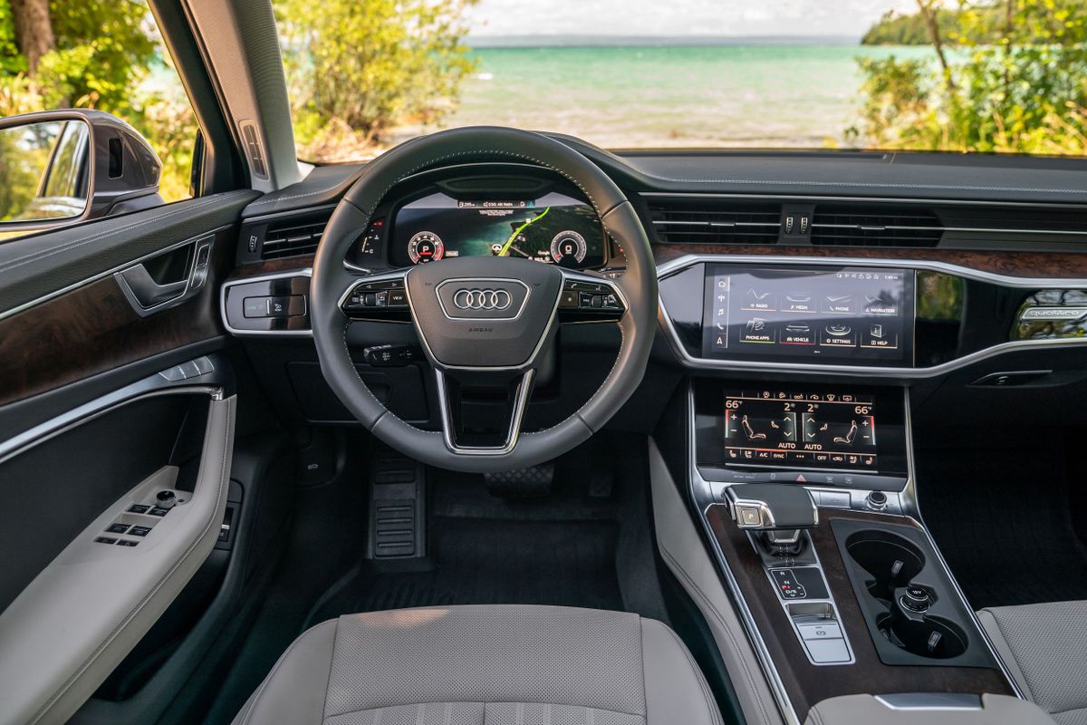 Audi A6 allroad 2019. Tableau de bord. Break 5-portes, 4 génération