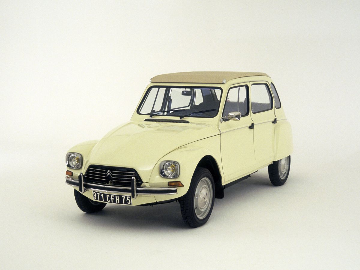 סיטרואן דיאן ‏1967. מרכב, צורה. מיני 5 דלתות, 1 דור