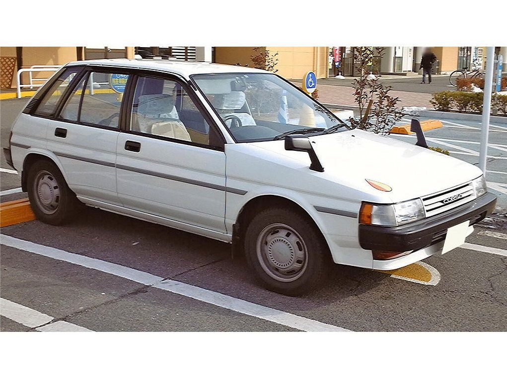 Toyota Corsa 1989. Bodywork, Exterior. Mini 5-doors, 3 generation