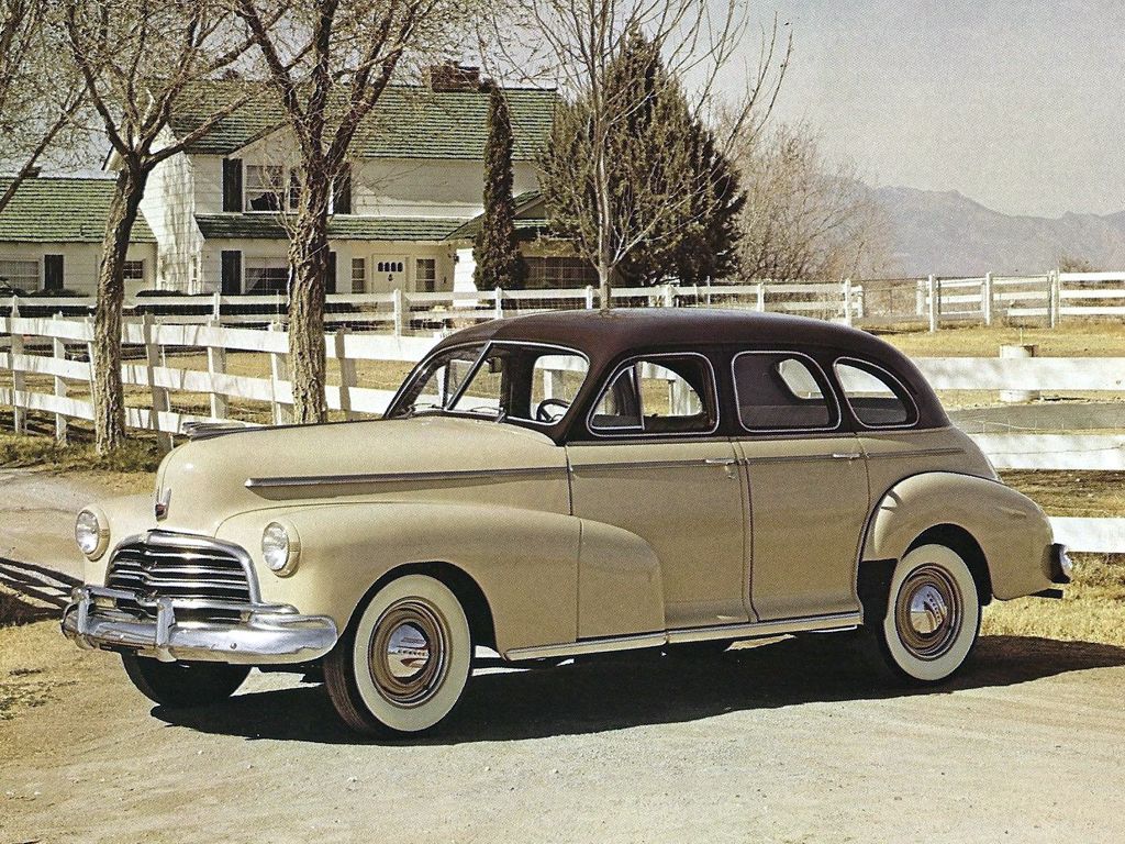 Chevrolet Fleetmaster 1946. Carrosserie, extérieur. Berline, 1 génération