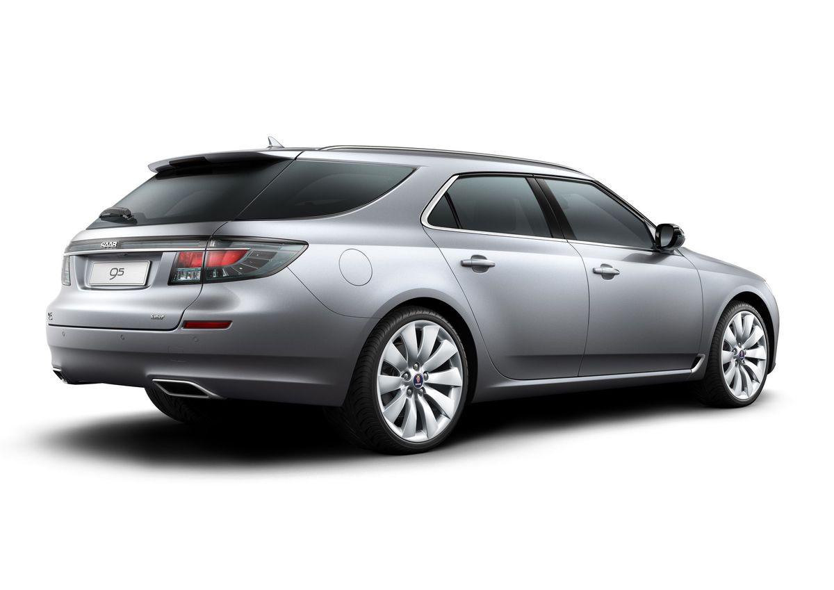 Saab 9-5 2010. Carrosserie, extérieur. Break 5-portes, 2 génération