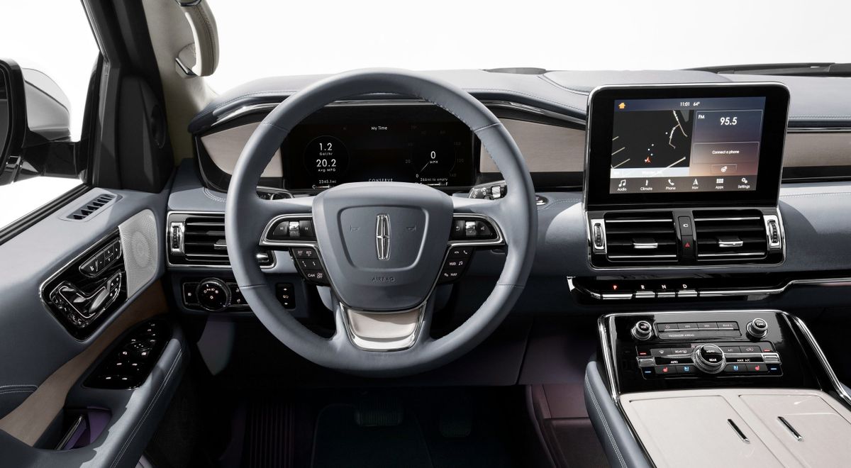 Lincoln Navigator 2017. Tableau de bord. VUS 5-portes, 4 génération