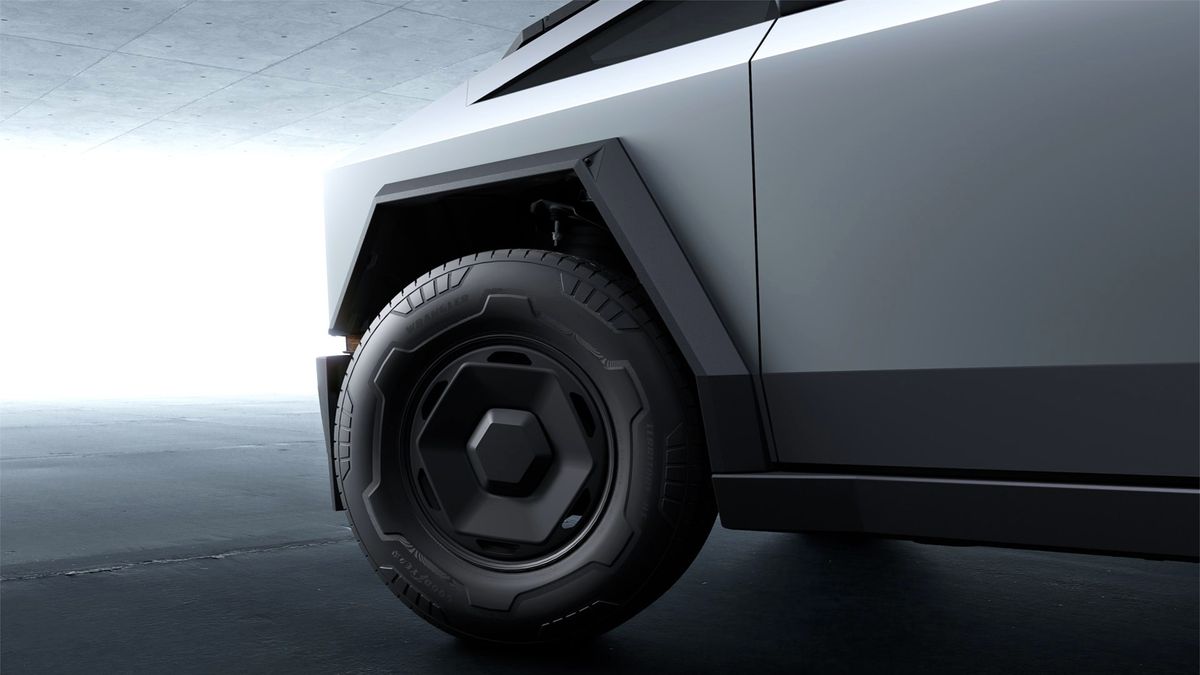 Tesla Cybertruck 2021. Колеса. Пикап 2-я кабина, 1 поколение