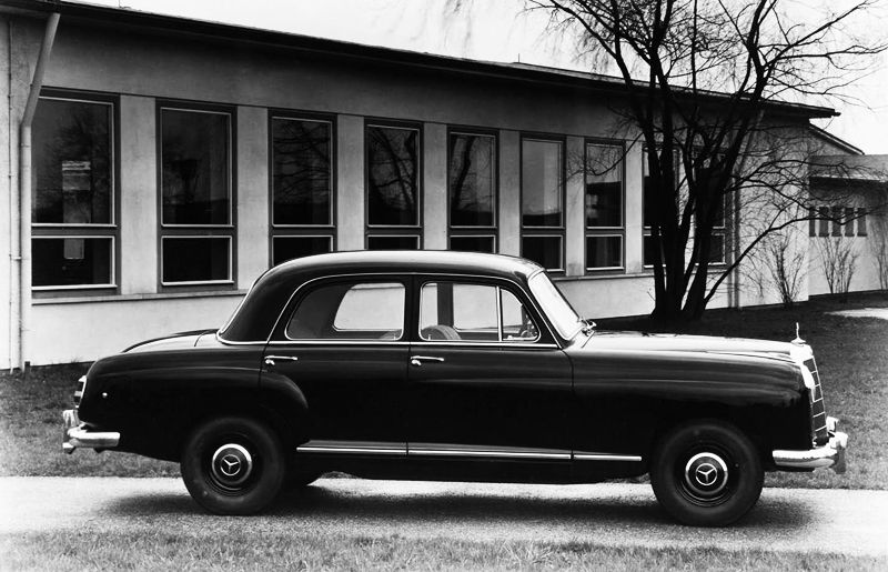 Mercedes-Benz W105 1956. Carrosserie, extérieur. Berline, 1 génération