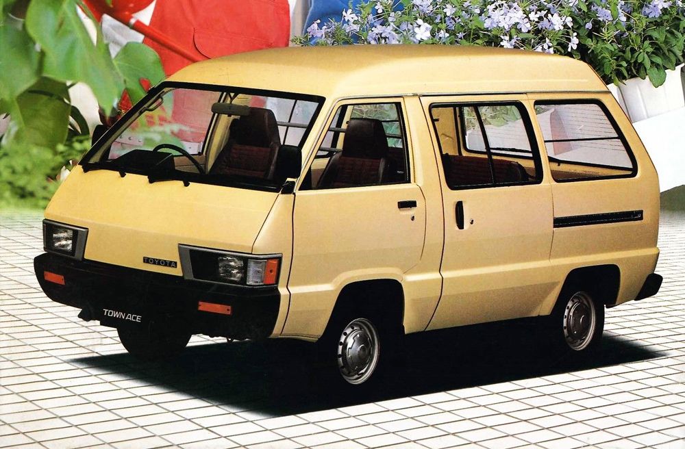 Toyota Town Ace 1982. Carrosserie, extérieur. Compact Van, 1 génération