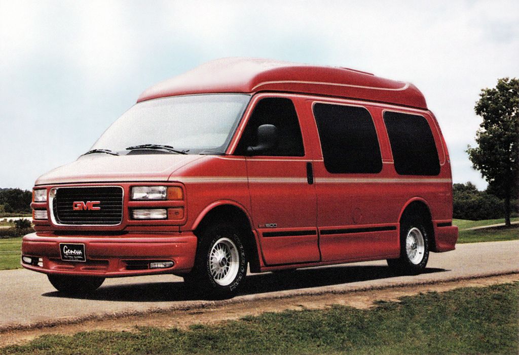 GMC Savana 1996. Кузов, экстерьер. Фургон, 1 поколение
