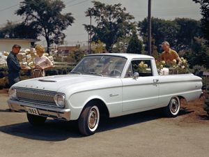פורד פלקון ‏1960. מרכב, צורה. טנדר תא קצר, 1 דור