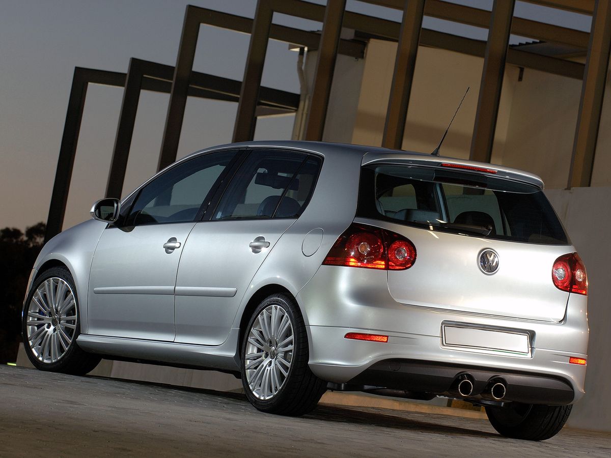 Volkswagen Golf R32 2002. Carrosserie, extérieur. Hatchback 5-portes, 4 génération