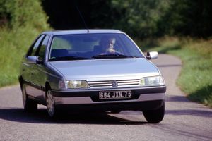 Peugeot 405 1987. Carrosserie, extérieur. Berline, 1 génération