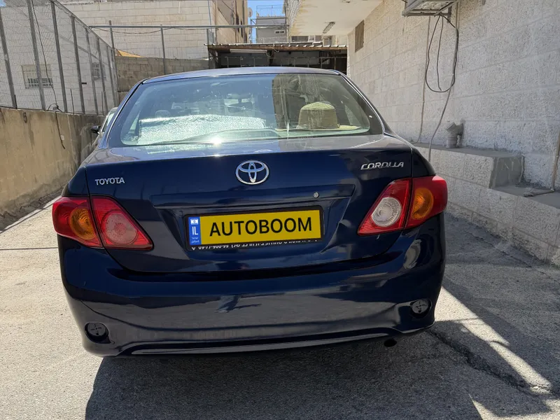 טויוטה קורולה יד 2 רכב, 2009, פרטי