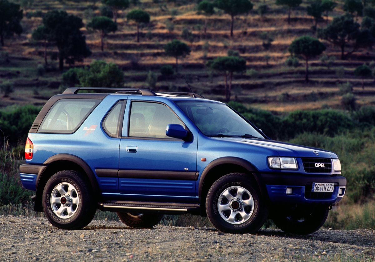 Opel Frontera 1998. Carrosserie, extérieur. VUS 3-portes, 2 génération