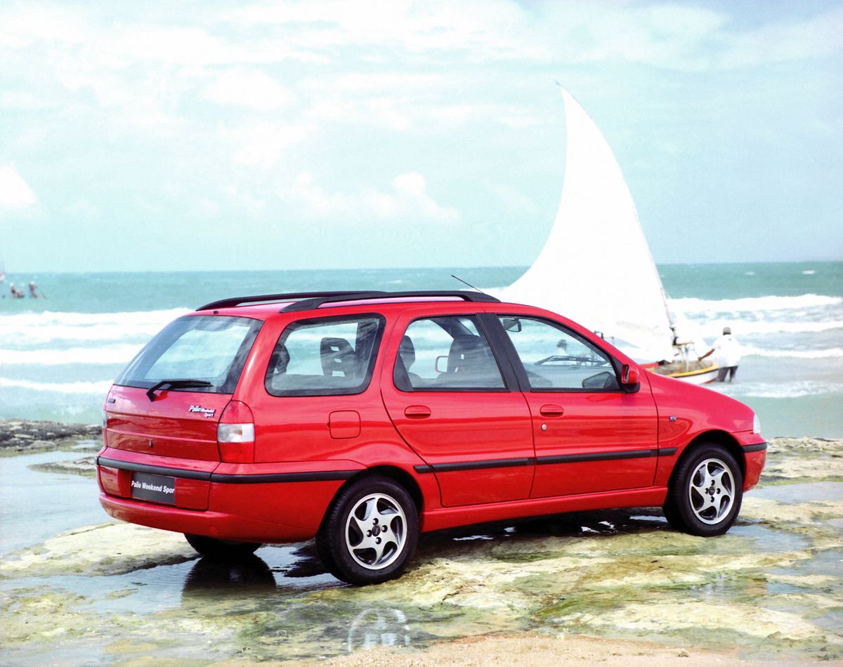 Fiat Palio 1996. Carrosserie, extérieur. Break 5-portes, 1 génération