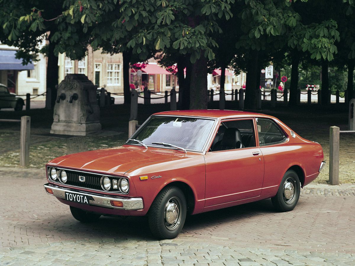 Toyota Carina 1970. Carrosserie, extérieur. Coupé, 1 génération