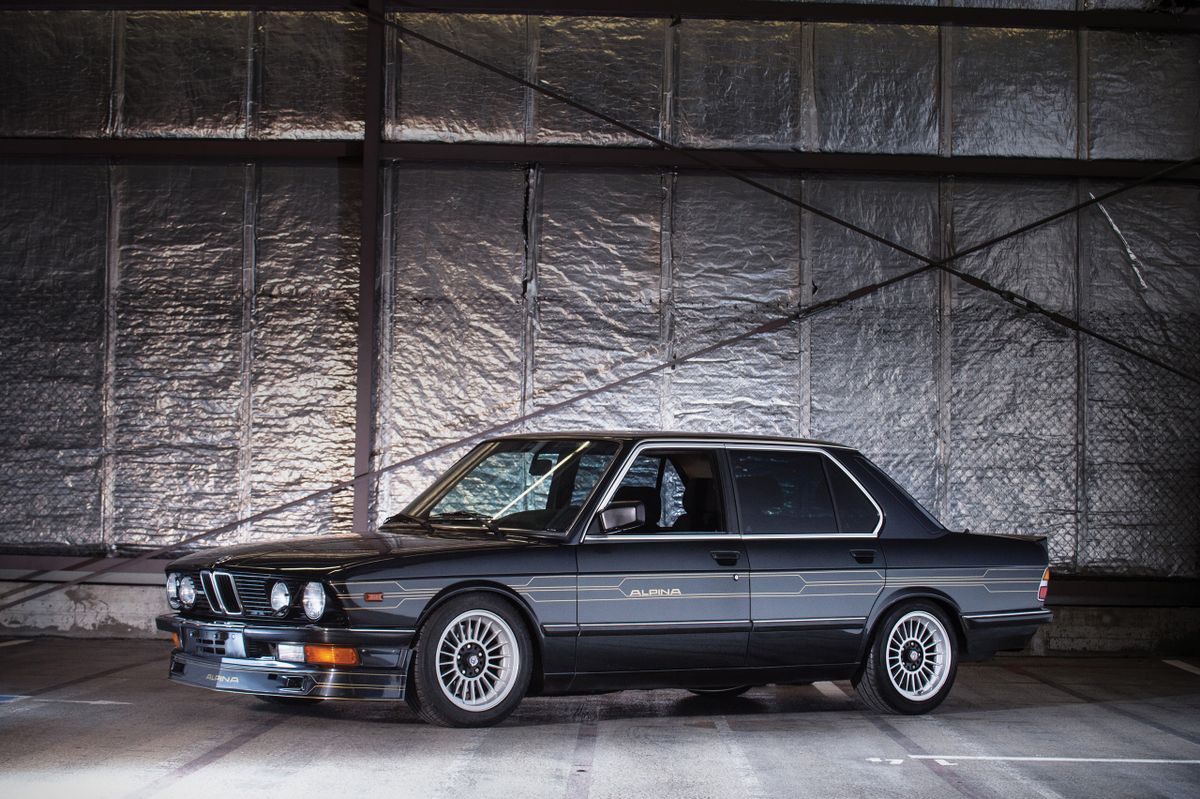 Alpina B7 1984. Carrosserie, extérieur. Berline, 3 génération