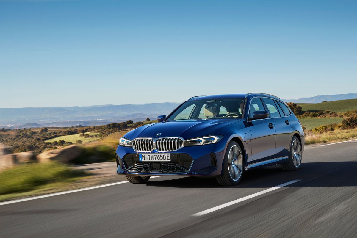 BMW 3 series 2022. Carrosserie, extérieur. Break 5-portes, 7 génération, restyling 1