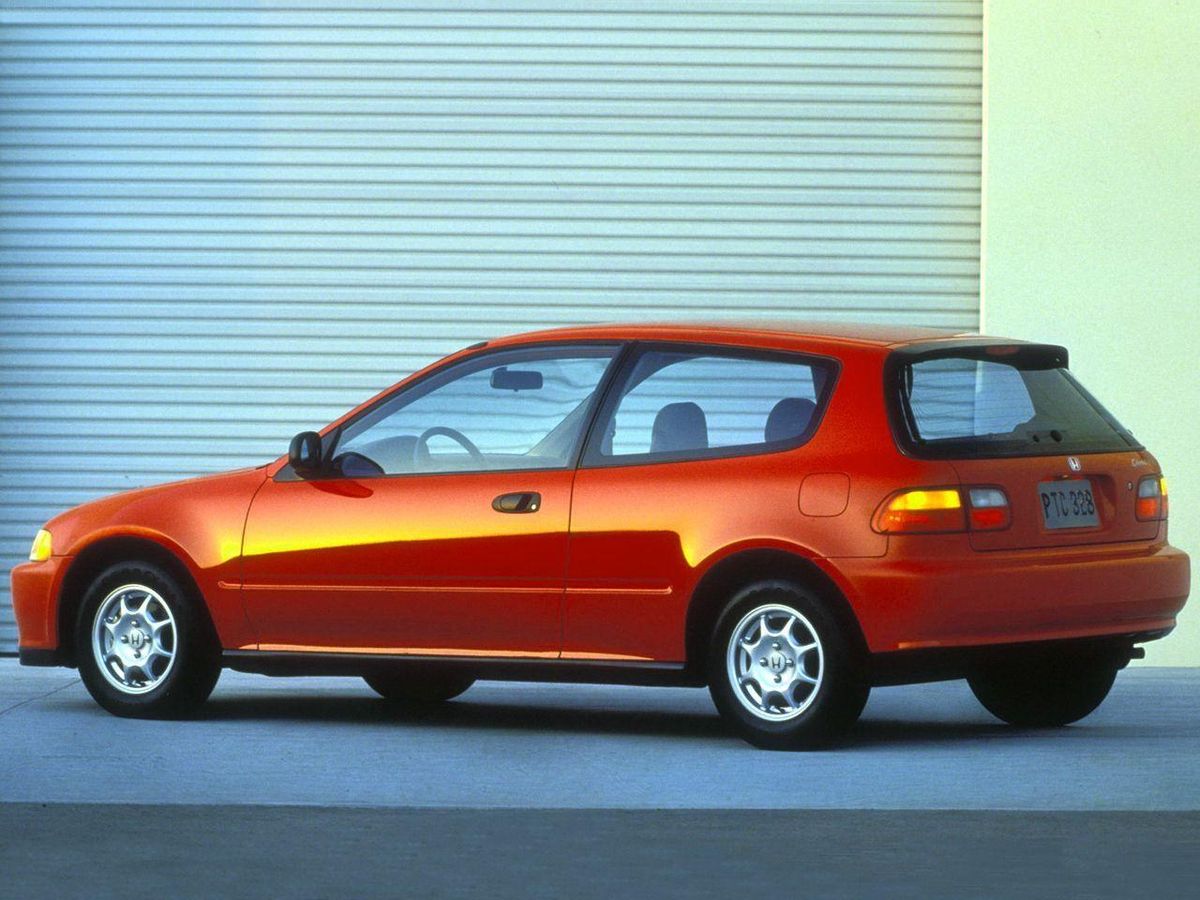 הונדה סיוויק ‏1991. מרכב, צורה. מיני 3 דלתות, 5 דור