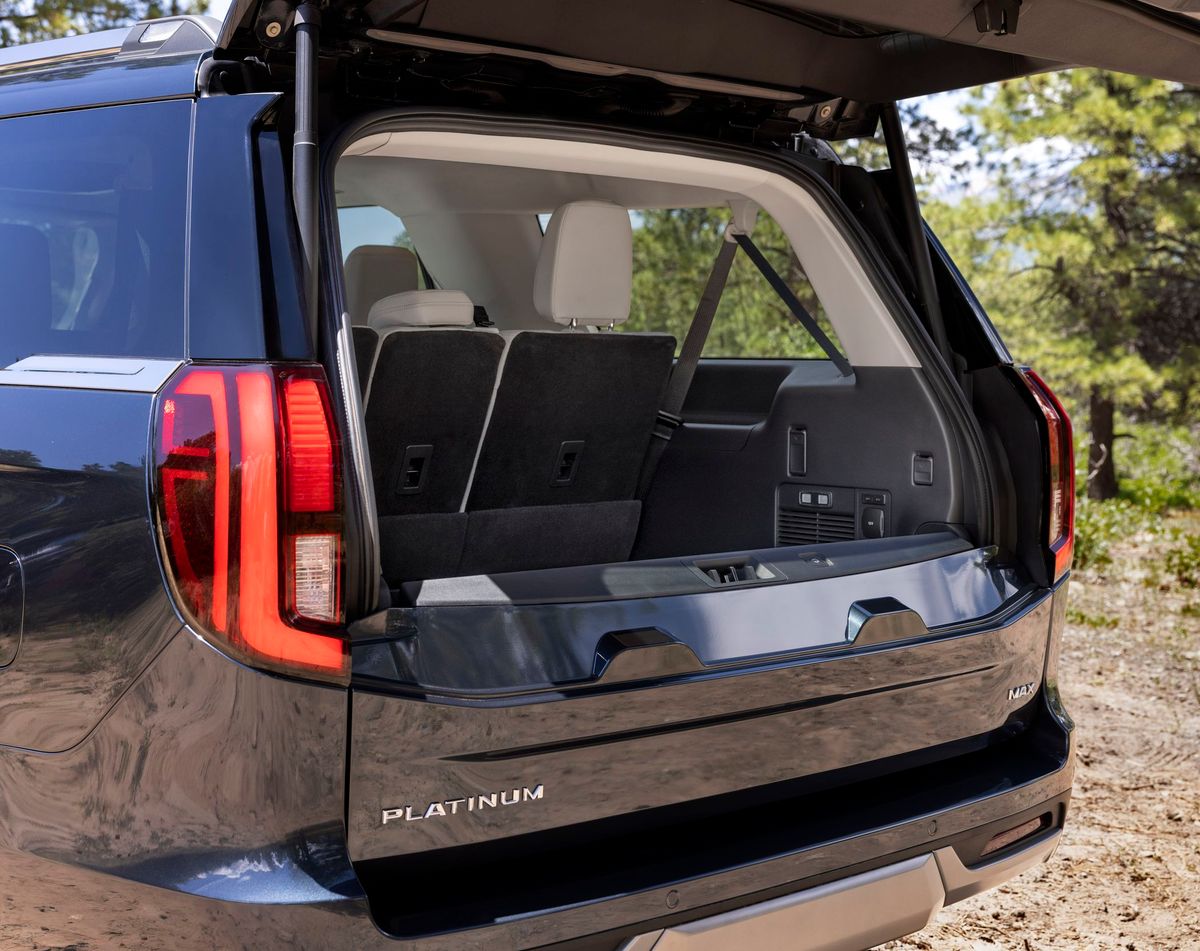 Ford Expedition 2024. Багажник. Внедорожник Лонг, 5 поколение