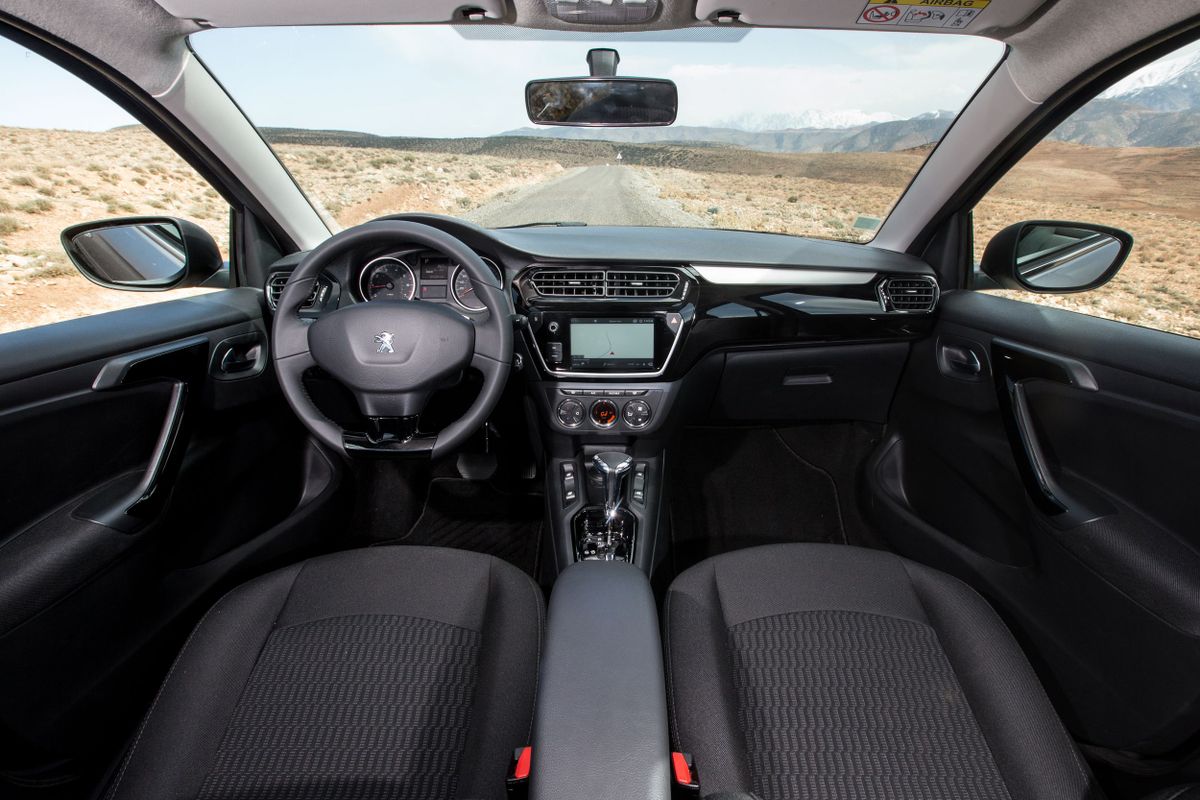 Peugeot 301 2017. Front seats. Sedan, 1 generation, restyling