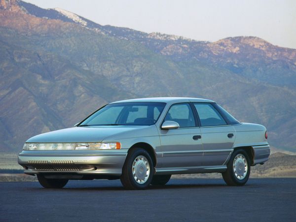 Mercury Sable 1991. Bodywork, Exterior. Sedan, 2 generation