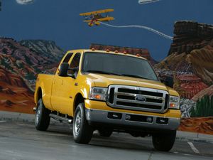 Ford F-350 2005. Bodywork, Exterior. Pickup double-cab, 1 generation, restyling