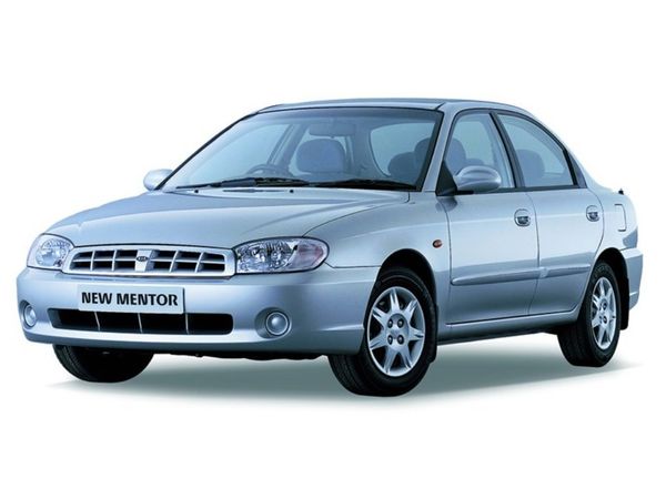 كيا مينتور 2001. الهيكل، المظهر الخارجي. سيدان, 2 الجيل