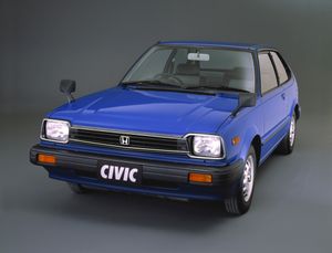 Honda Civic 1980. Bodywork, Exterior. Mini 3-doors, 2 generation, restyling