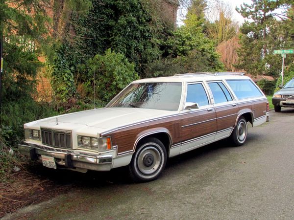 Mercury Marquis 1979. Carrosserie, extérieur. Break 5-portes, 3 génération