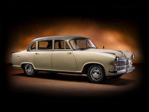 Боргвард Hansa 2400 1955. Кузов, экстерьер. Седан, 2 поколение