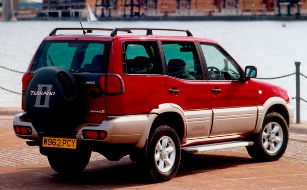 Nissan Terrano 1999. Carrosserie, extérieur. VUS 5-portes, 2 génération, restyling