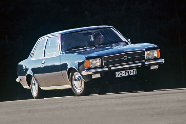 Opel Rekord 1972. Bodywork, Exterior. Sedan 2-doors, 4 generation