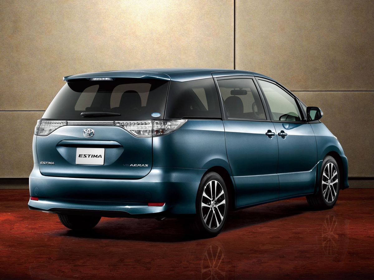 Toyota Estima 2012. Bodywork, Exterior. Minivan, 3 generation, restyling 2