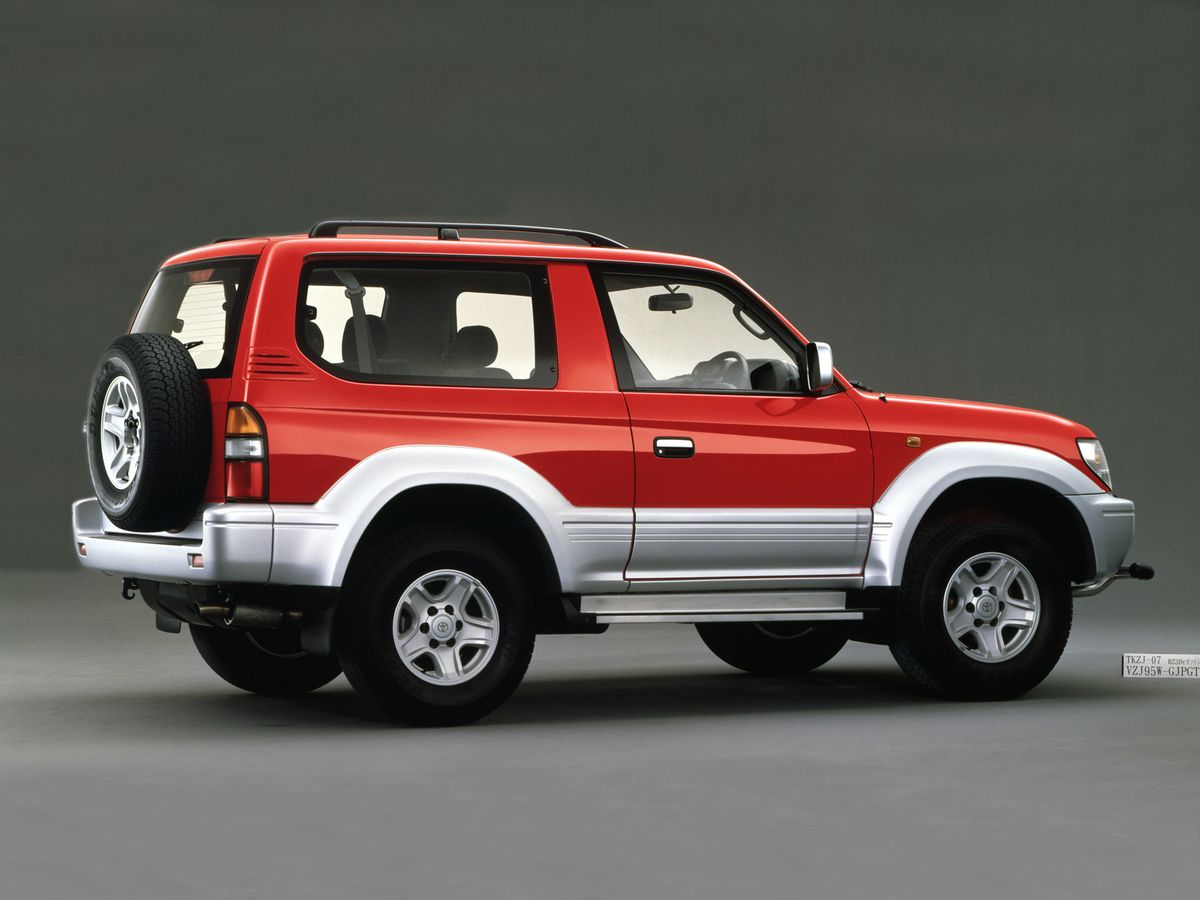 Toyota Land Cruiser 1996. Bodywork, Exterior. SUV 3-doors, 2 generation