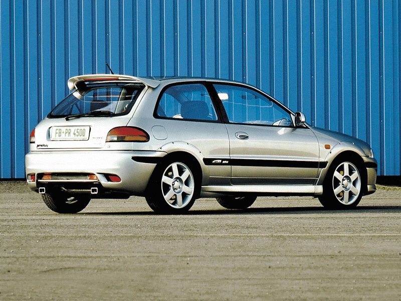 Proton Satria 1996. Bodywork, Exterior. Hatchback 3-door, 1 generation