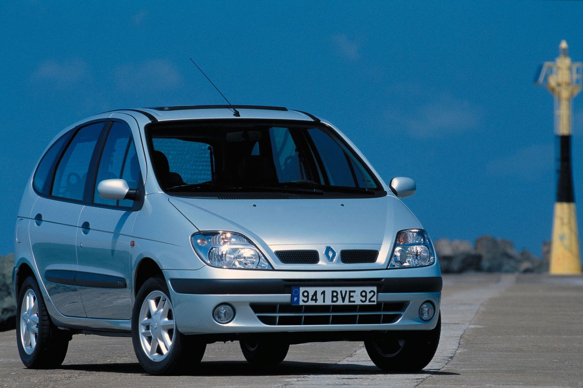 Renault Scenic 1999. Carrosserie, extérieur. Compact Van, 1 génération, restyling